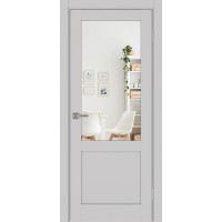 Турин Neo 502.21, цвет пепельный, заполнение Зеркало/Зеркало, размер 200*80 см.