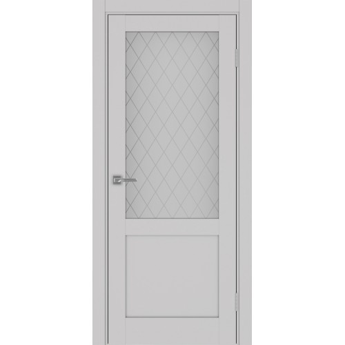 Турин Neo 502.21, цвет пепельный, заполнение Кристалл бесцветное, размер 200*80 см.