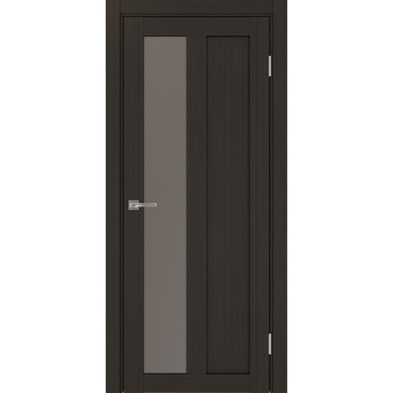 Межкомнатная дверь Турин 521.21, цвет венге FL, заполнение Пунта бронзовое, размер 200*80 см.