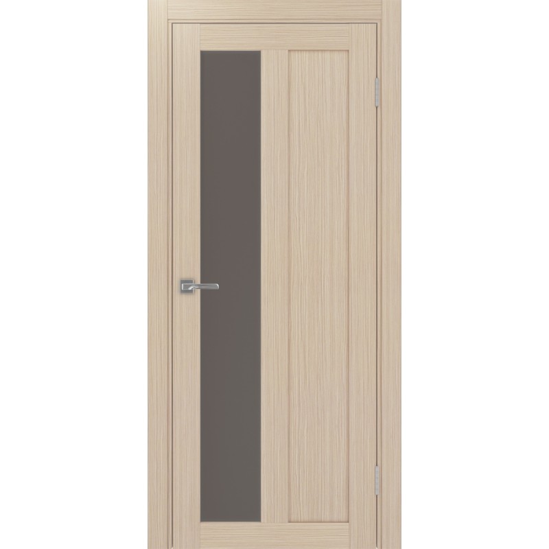 Межкомнатная дверь Турин 521.21, цвет дуб беленый FL, заполнение Бронза матовое, размер 200*80 см.