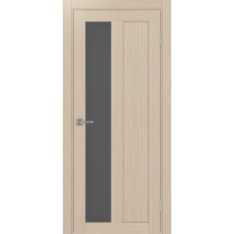 Межкомнатная дверь Турин 521.21, цвет дуб беленый FL, заполнение Графит матовое, размер 200*80 см.