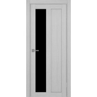 Турин 521.21, цвет дуб серый FL, заполнение LACчерный, размер 200*80 см.