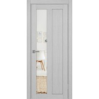 Турин 521.21, цвет дуб серый FL, заполнение Зеркало/Зеркало, размер 200*80 см.