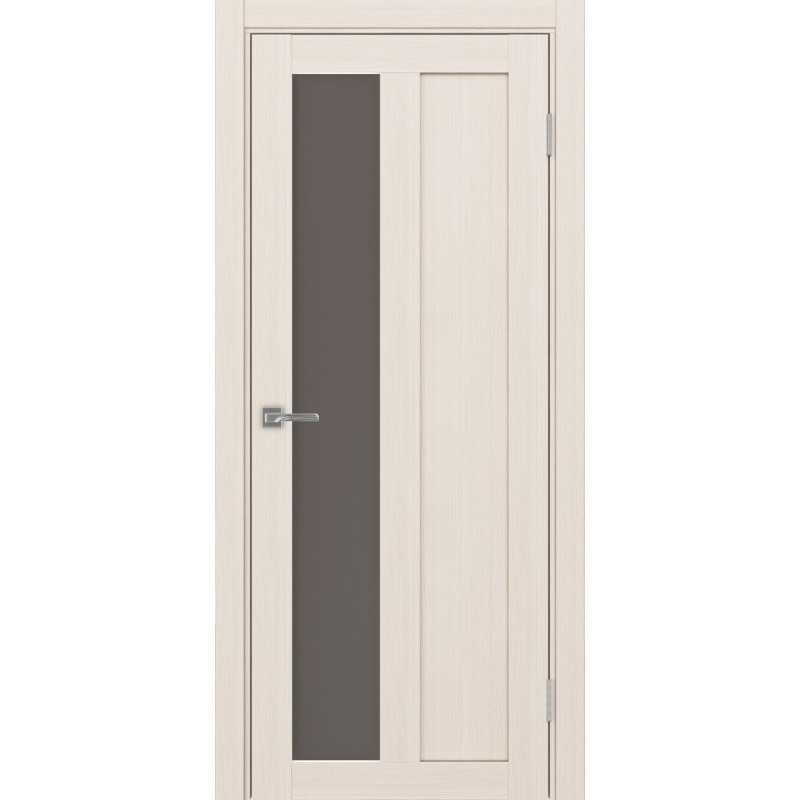 Межкомнатная дверь Турин 521.21, цвет ясень перламутровый, заполнение Бронза матовое, размер 200*80 см.