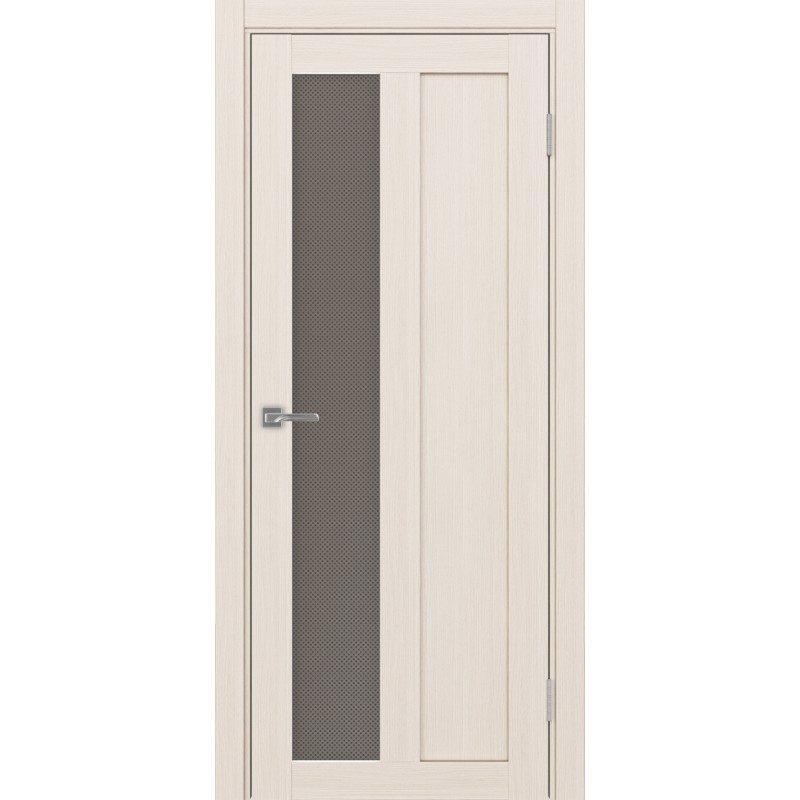 Межкомнатная дверь Турин 521.21, цвет ясень перламутровый, заполнение Пунта бронзовое, размер 200*80 см.