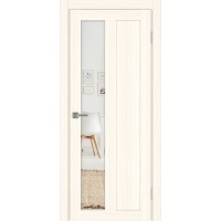 Турин 521.21, цвет ясень светлый, заполнение Зеркало/Зеркало, размер 200*80 см.