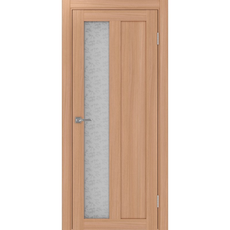 Межкомнатная дверь Турин 521.21, цвет ясень тёмный, заполнение Дали бесцветное, размер 200*80 см.