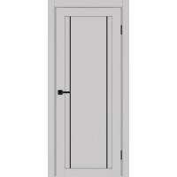 Турин 522AПП.111, цвет Пепельный молдинг алюм.чёрн размер 80*200 см.