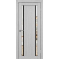 Турин 522.212 АПП молдинг SB, цвет дуб серый FL, заполнение Зеркало/Зеркало, размер 200*80 см.