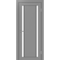 Турин 522.212 АПП молдинг SB, цвет серый, заполнение LACбелый, размер 200*80 см.