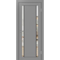 Турин 522.212 АПП молдинг SB, цвет серый, заполнение Зеркало/Зеркало, размер 200*80 см.