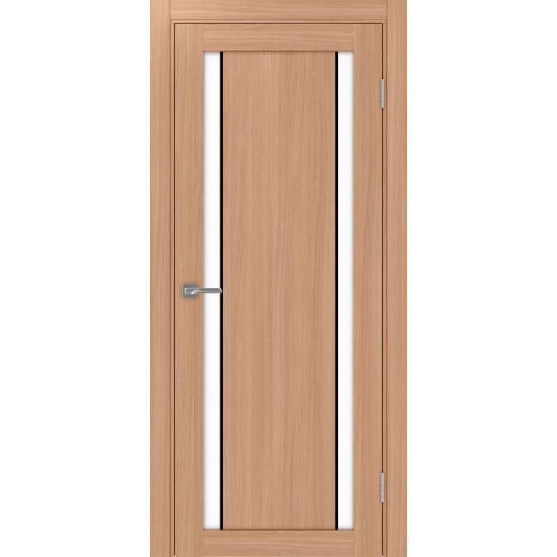 Межкомнатная дверь Турин 522.212 АПП молдинг SB, цвет ясень тёмный, заполнение LACбелый, размер 200*80 см.