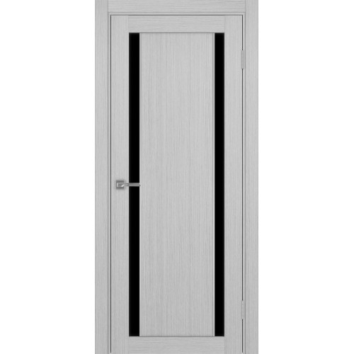 Турин 522.212 АПП молдинг SC, цвет дуб серый FL, заполнение LACчерный, размер 200*80 см.