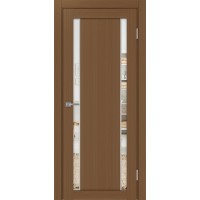 Турин 522.212 АПП молдинг SC, цвет орех NL, заполнение Зеркало/Зеркало, размер 200*80 см.