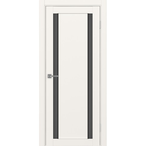 Турин 522АПС.212, цвет Бежевый молдинг алюм.чёрн стекло Графит матовое, размер 80*200 см.