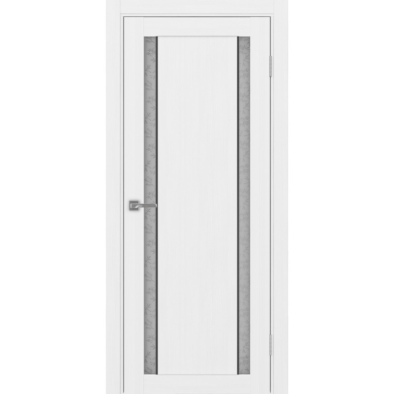 Межкомнатная дверь Турин 522.212 АПС молдинг SB, цвет белый лёд, заполнение Дали бесцветное, размер 200*80 см.