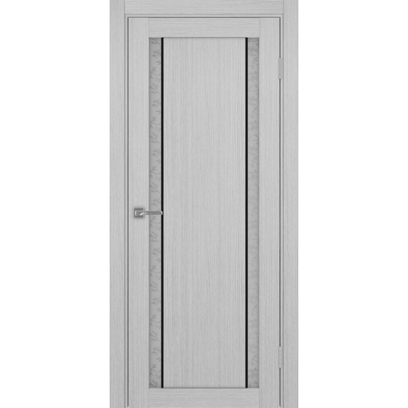 Межкомнатная дверь Турин 522.212 АПС молдинг SB, цвет дуб серый FL, заполнение Дали бесцветное, размер 200*80 см.