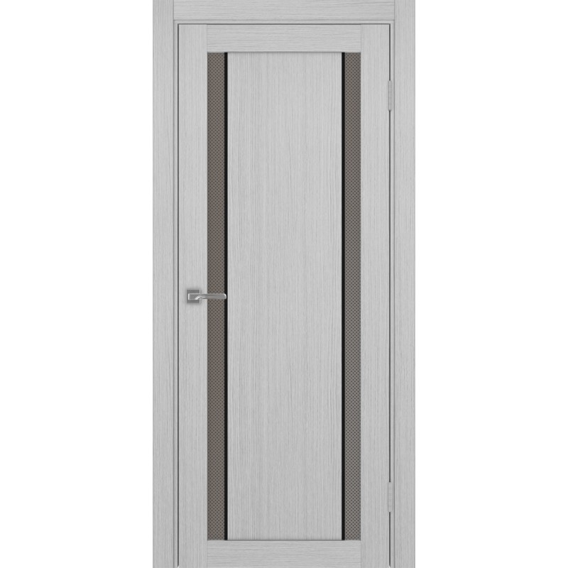 Межкомнатная дверь Турин 522.212 АПС молдинг SB, цвет дуб серый FL, заполнение Пунта бронзовое, размер 200*80 см.