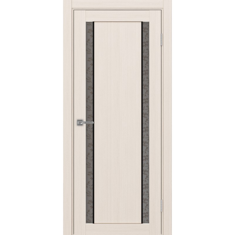 Межкомнатная дверь Турин 522.212 АПС молдинг SB, цвет ясень перламутровый, заполнение Дали бронзовое, размер 200*80 см.