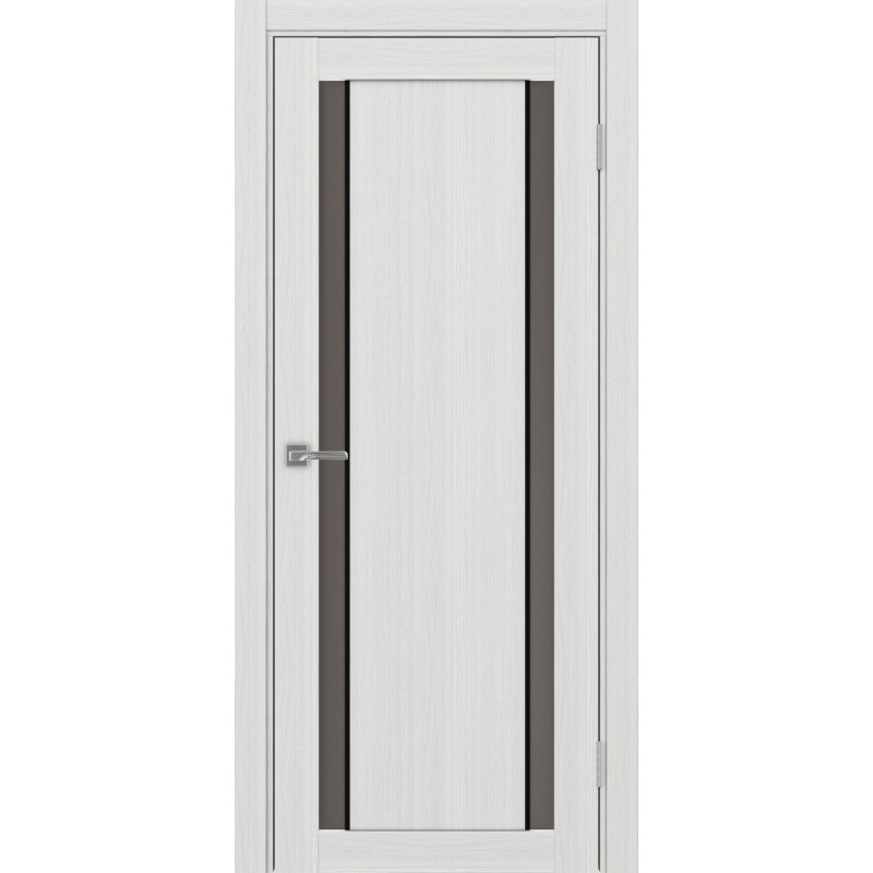 Межкомнатная дверь Турин 522.212 АПС молдинг SB, цвет ясень серебристый, заполнение Бронза матовое, размер 200*80 см.