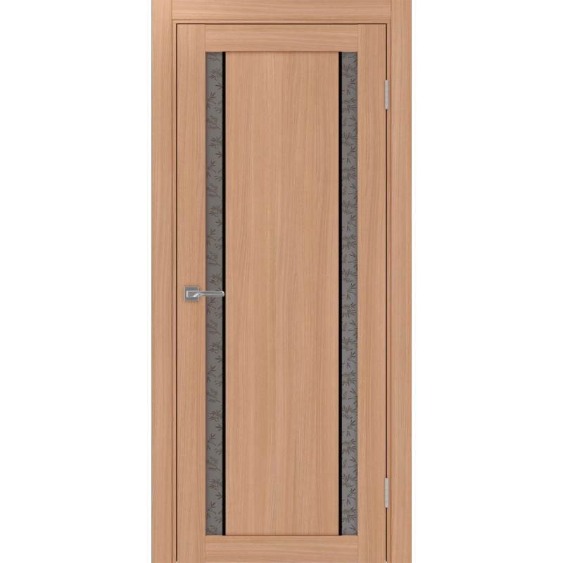 Межкомнатная дверь Турин 522.212 АПС молдинг SB, цвет ясень тёмный, заполнение Дали бронзовое, размер 200*80 см.