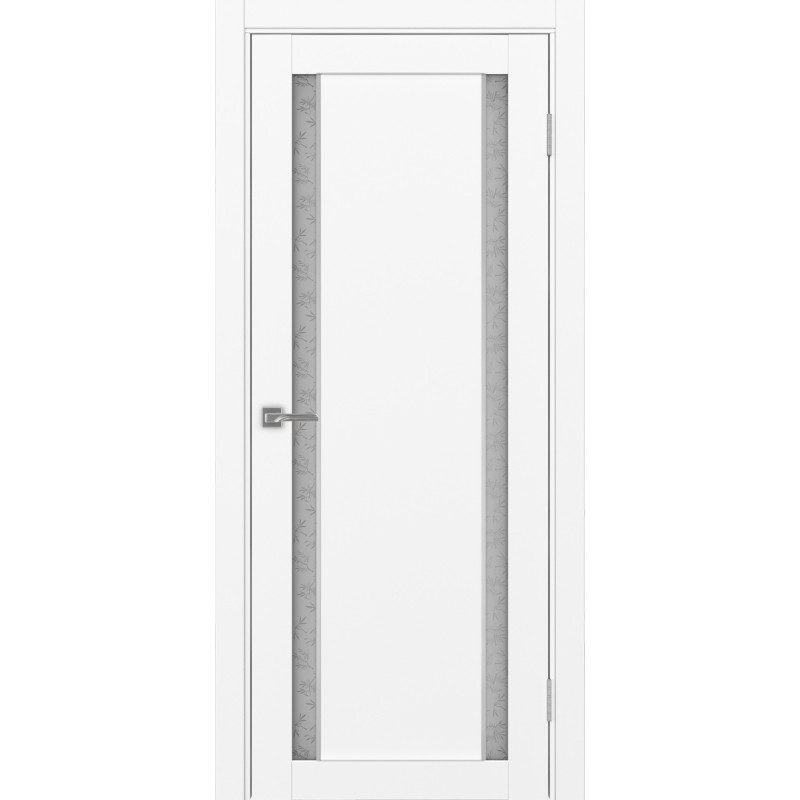 Межкомнатная дверь Турин 522.212 АПС молдинг SC, цвет белый снежный, заполнение Дали бесцветное, размер 200*80 см.