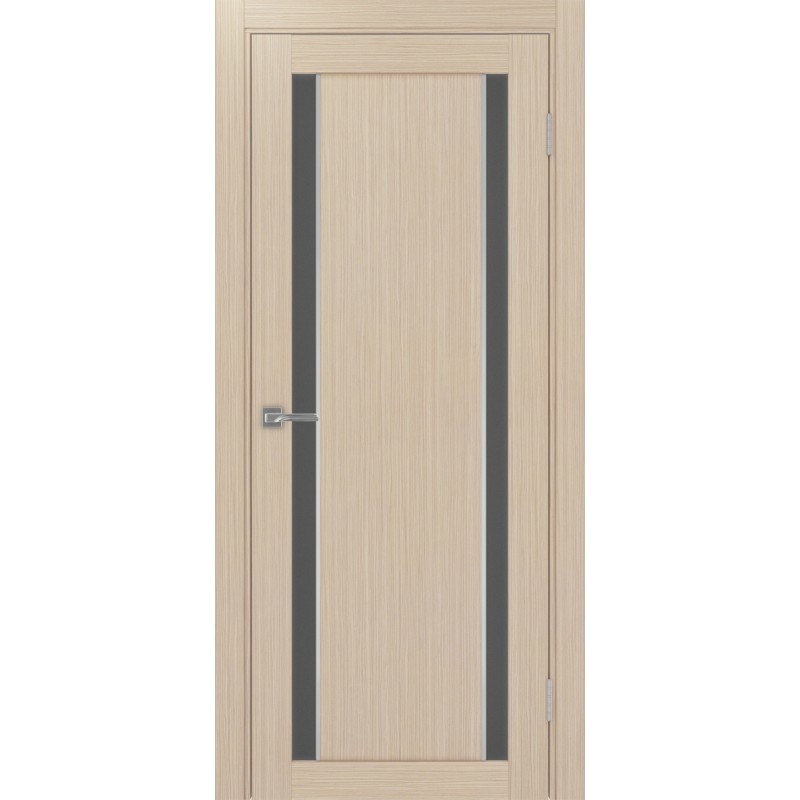 Межкомнатная дверь Турин 522.212 АПС молдинг SC, цвет дуб беленый FL, заполнение Графит матовое, размер 200*80 см.