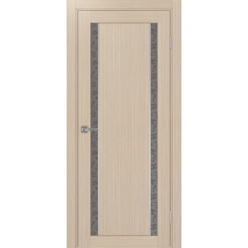 Межкомнатная дверь Турин 522.212 АПС молдинг SC, цвет дуб беленый FL, заполнение Дали бронзовое, размер 200*80 см.