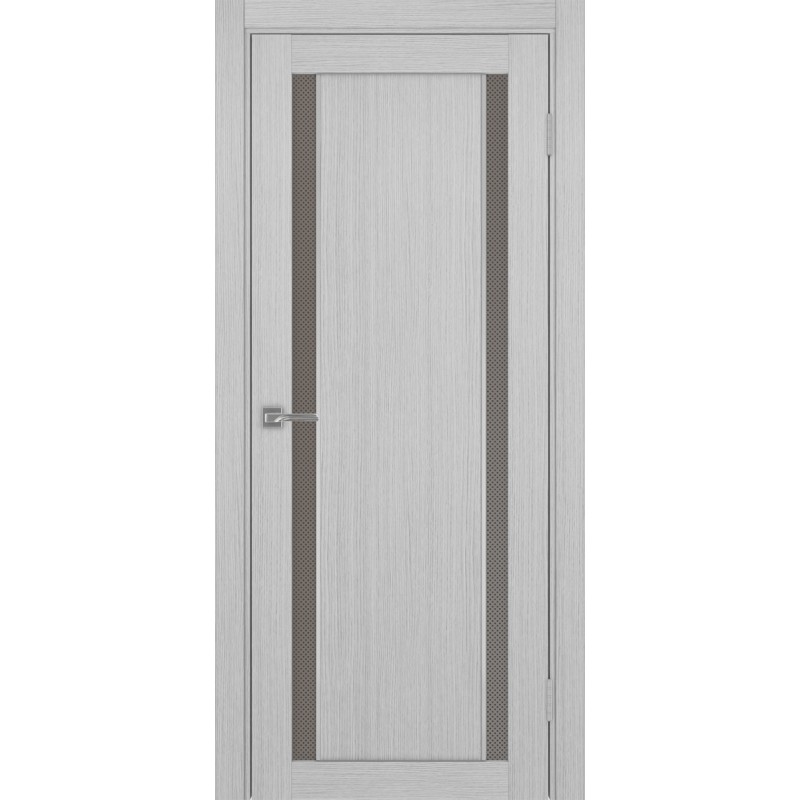 Межкомнатная дверь Турин 522.212 АПС молдинг SC, цвет дуб серый FL, заполнение Пунта бронзовое, размер 200*80 см.