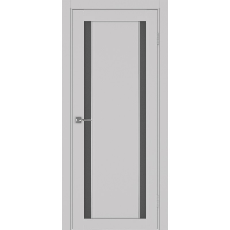 Межкомнатная дверь Турин 522.212 АПС молдинг SC, цвет пепельный, заполнение Графит матовое, размер 200*80 см.
