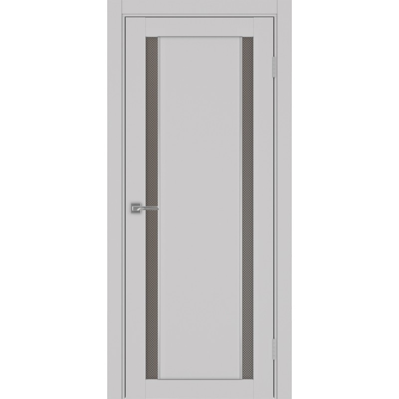 Межкомнатная дверь Турин 522.212 АПС молдинг SC, цвет пепельный, заполнение Пунта бронзовое, размер 200*80 см.