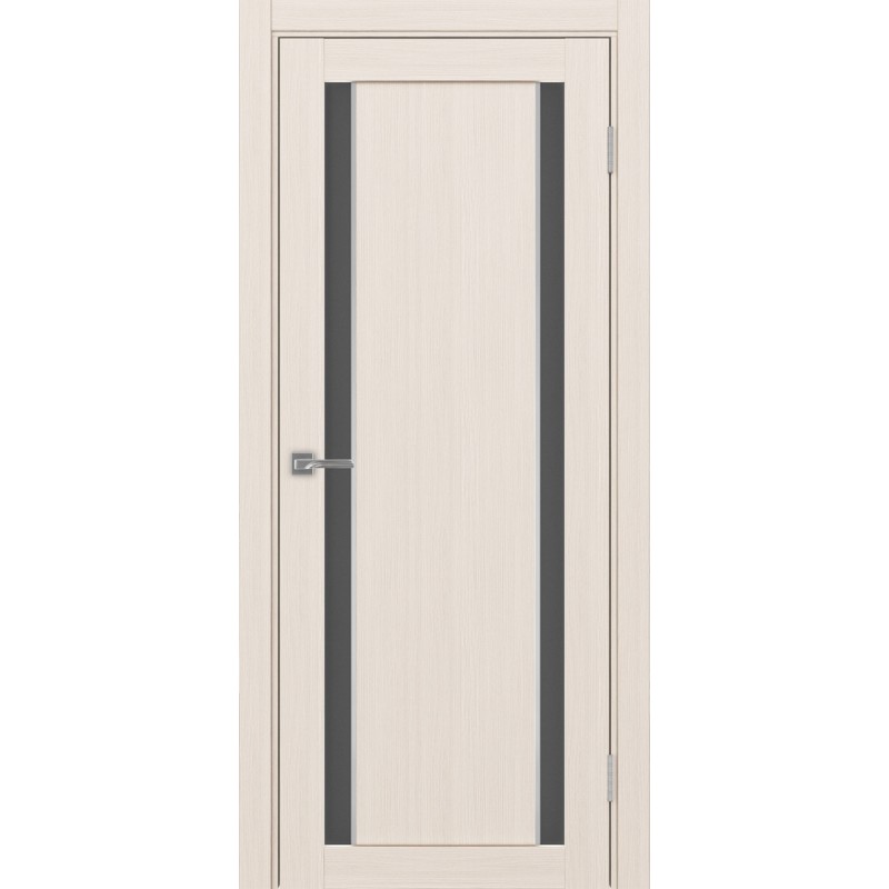 Межкомнатная дверь Турин 522.212 АПС молдинг SC, цвет ясень перламутровый, заполнение Графит матовое, размер 200*80 см.