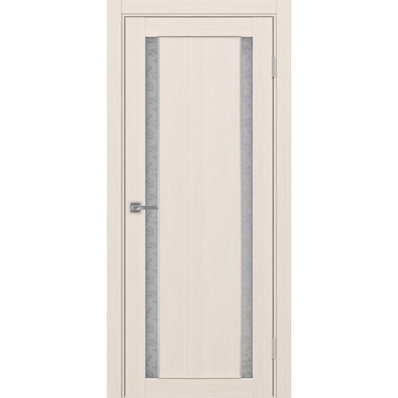 Межкомнатная дверь Турин 522.212 АПС молдинг SC, цвет ясень перламутровый, заполнение Дали бесцветное, размер 200*80 см.