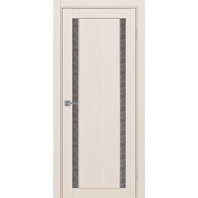 Межкомнатная дверь Турин 522.212 АПС молдинг SC, цвет ясень перламутровый, заполнение Дали бронзовое, размер 200*80 см.