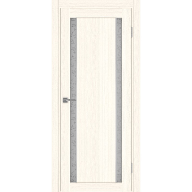 Межкомнатная дверь Турин 522.212 АПС молдинг SC, цвет ясень светлый, заполнение Дали бесцветное, размер 200*80 см.