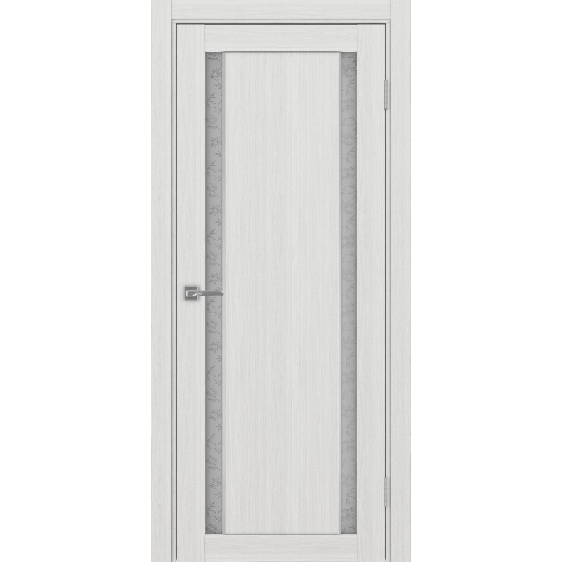 Межкомнатная дверь Турин 522.212 АПС молдинг SC, цвет ясень серебристый, заполнение Дали бесцветное, размер 200*80 см.