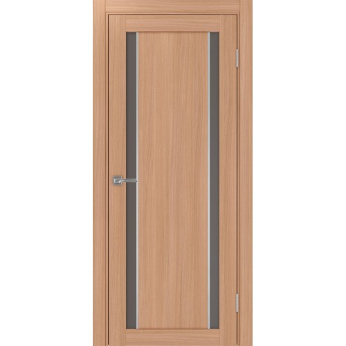 Турин_522АПС.212, цвет Ясень тёмный молдинг алюм.хром стекло Бронза матовое, размер 80*200 см.