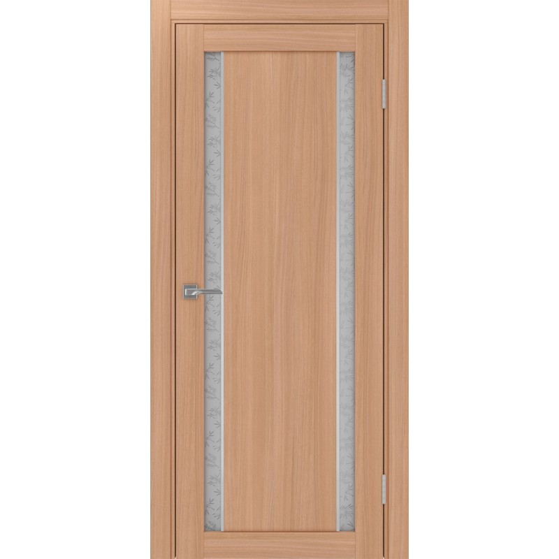 Межкомнатная дверь Турин 522.212 АПС молдинг SC, цвет ясень тёмный, заполнение Дали бесцветное, размер 200*80 см.