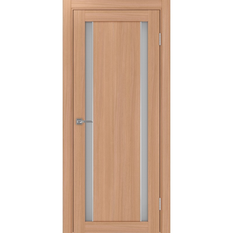 Межкомнатная дверь Турин 522.212 АПС молдинг SC, цвет ясень тёмный, заполнение Пунта бесцветное, размер 200*80 см.