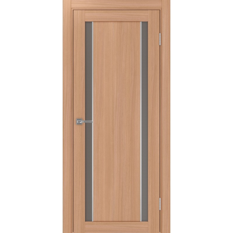 Межкомнатная дверь Турин 522.212 АПС молдинг SC, цвет ясень тёмный, заполнение Пунта бронзовое, размер 200*80 см.