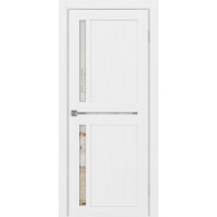 Турин 523.221, цвет белый лёд, заполнение Зеркало/Зеркало, размер 200*80 см.