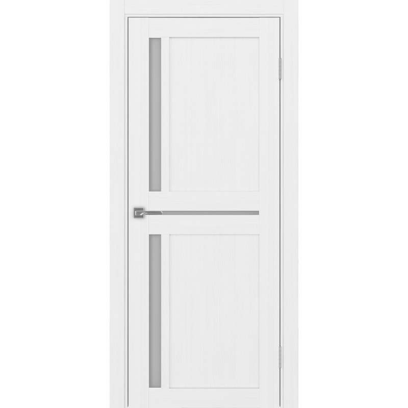 Межкомнатная дверь Турин 523.221, цвет белый лёд, заполнение Мателюкс, размер 200*80 см.