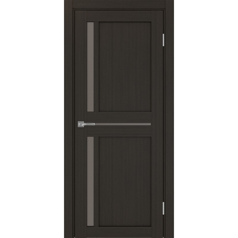 Межкомнатная дверь Турин 523.221, цвет венге FL, заполнение Пунта бронзовое, размер 200*80 см.