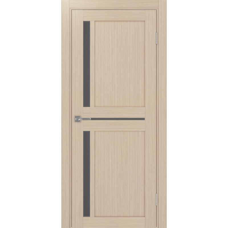 Межкомнатная дверь Турин 523.221, цвет дуб беленый FL, заполнение Графит матовое, размер 200*80 см.