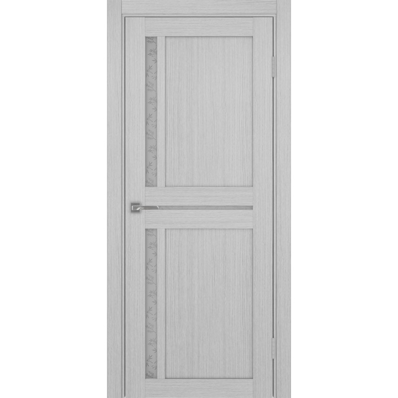 Межкомнатная дверь Турин 523.221, цвет дуб серый FL, заполнение Дали бесцветное, размер 200*80 см.