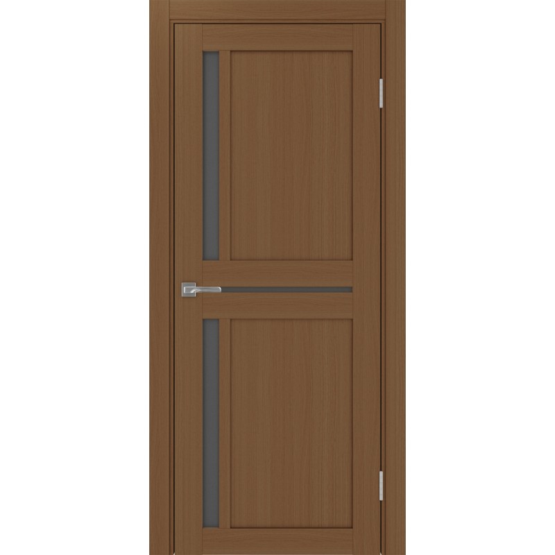 Межкомнатная дверь Турин 523.221, цвет орех NL, заполнение Графит матовое, размер 200*80 см.