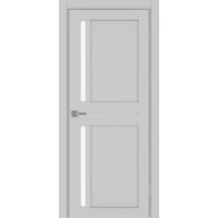 Турин 523.221, цвет Пепельный стекло LACбелый, размер 80*200 см.