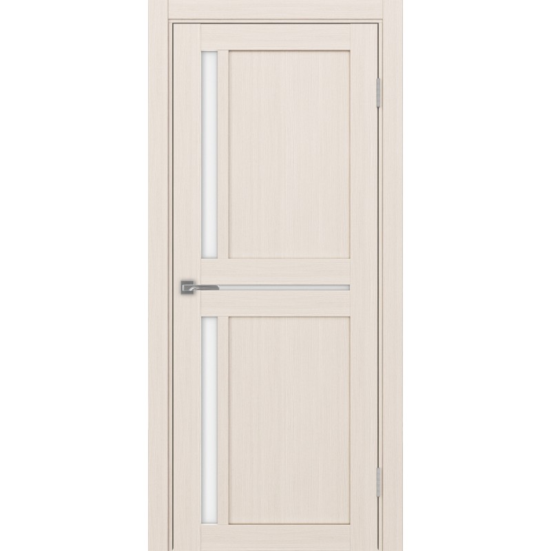 Межкомнатная дверь Турин 523.221, цвет ясень перламутровый, заполнение LACбелый, размер 200*80 см.