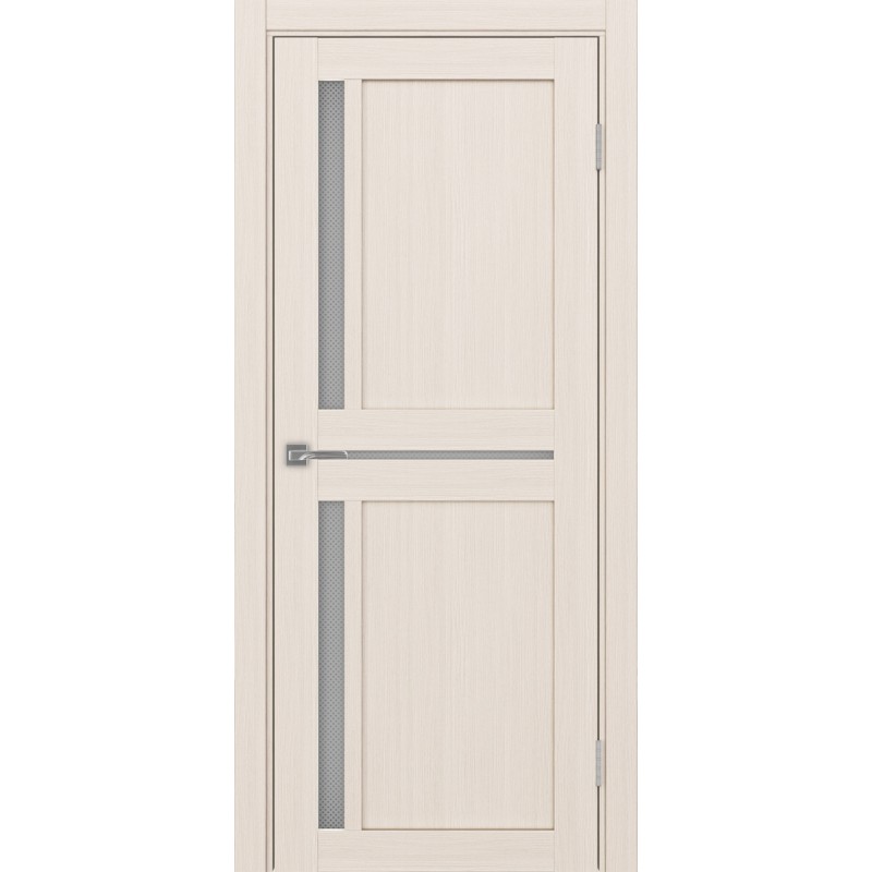 Межкомнатная дверь Турин 523.221, цвет ясень перламутровый, заполнение Пунта бесцветное, размер 200*80 см.