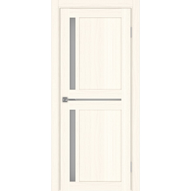 Межкомнатная дверь Турин 523.221, цвет ясень светлый, заполнение Пунта бесцветное, размер 200*80 см.